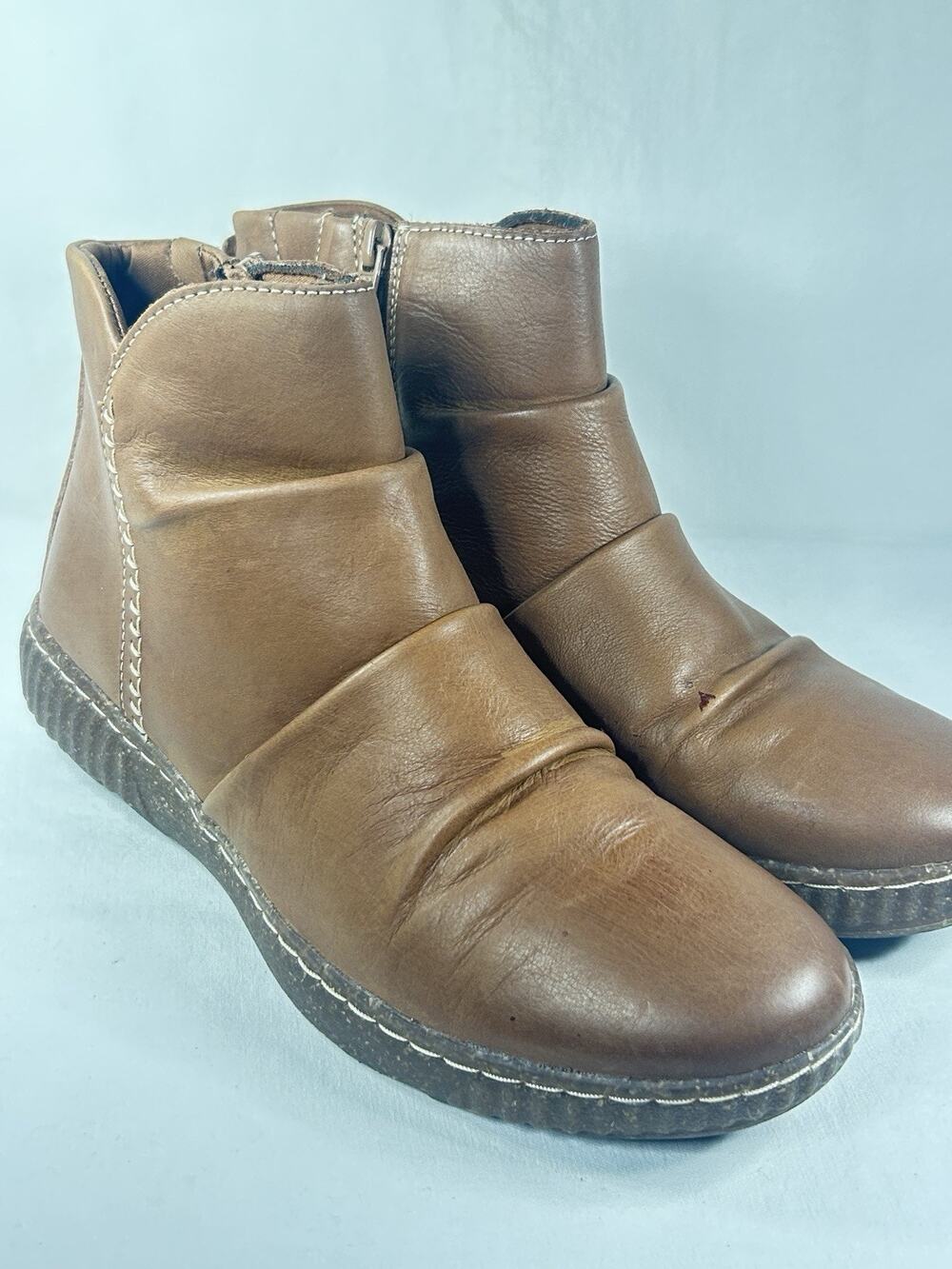 Clarks Women's Caroline Derby Ankle Boot Sz 9.5